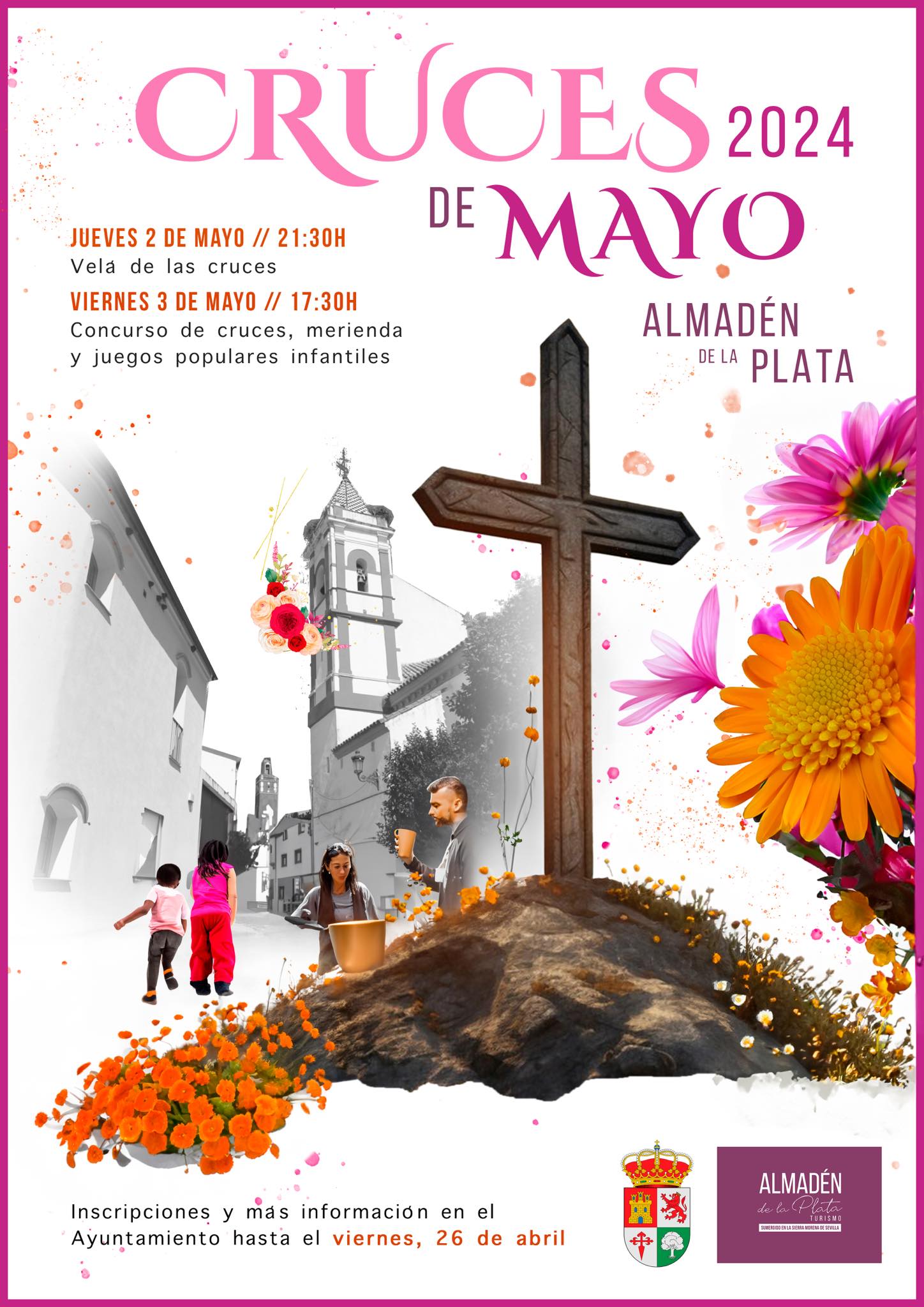 Cruces de mayo en Almadén de la Plata