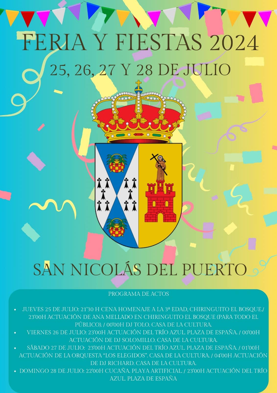 Feria de San Nicolás del Puerto 2024