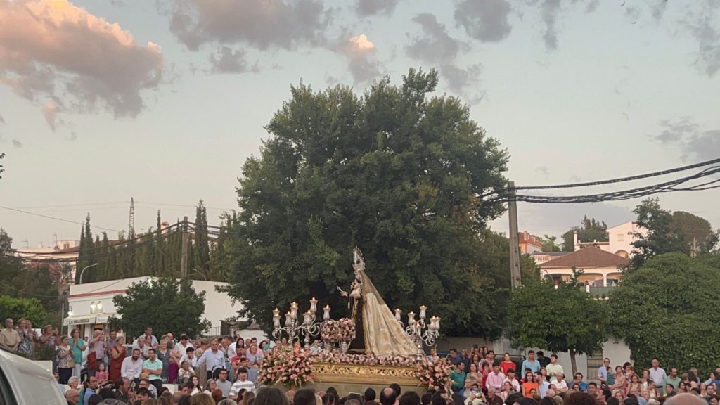 Virgen del Carmen. Cazalla de la Sierra